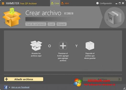 Screenshot Hamster Free ZIP Archiver Windows 10