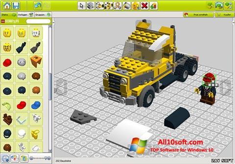 Screenshot LEGO Digital Designer Windows 10