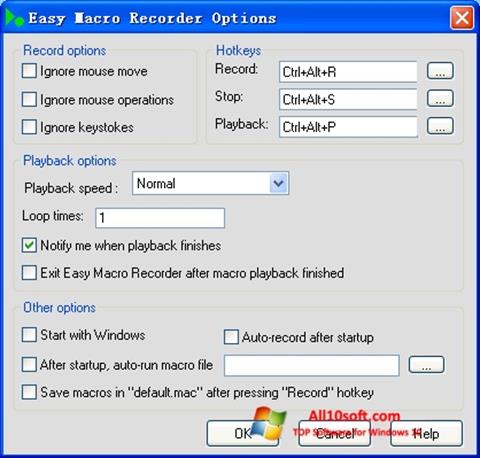 Screenshot Easy Macro Recorder Windows 10