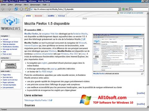 Screenshot Mozilla Firefox Windows 10