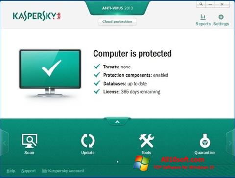 Screenshot Kaspersky Windows 10
