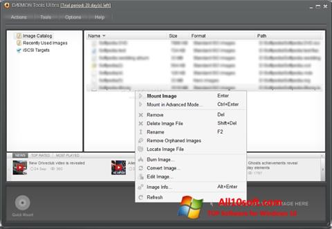 Screenshot DAEMON Tools Ultra Windows 10