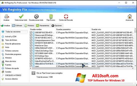 Screenshot Vit Registry Fix Windows 10