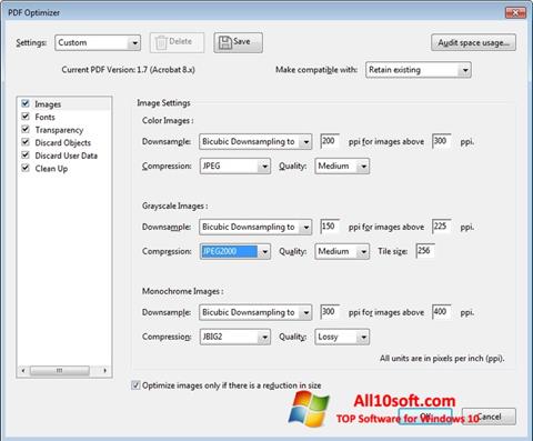 Screenshot Adobe Acrobat Pro DC Windows 10