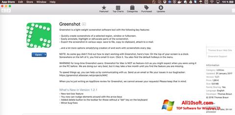 Screenshot Greenshot Windows 10