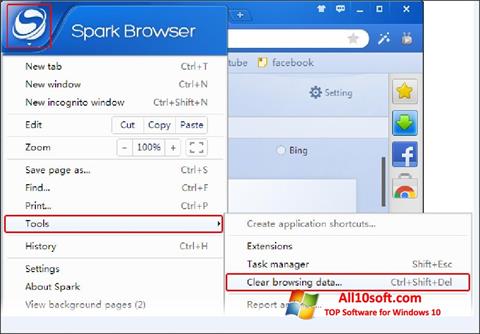 Screenshot Spark Windows 10