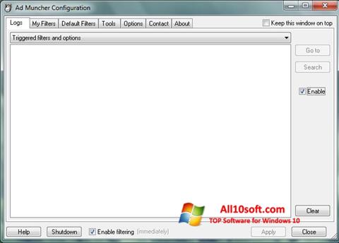 Screenshot Ad Muncher Windows 10